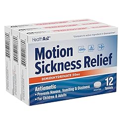 HealthA2Z® Motion Sickness Relief | Dimenhydrinate