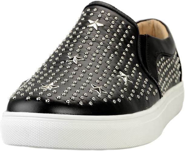 Amazon エンデバイス スリッポンスニーカー メンズ 靴 おしゃれ スタッズ カジュアル V系 ヴィジュアル系 ビジュアル系 Endevice Eps055 1 ブラック 27 0cm スニーカー