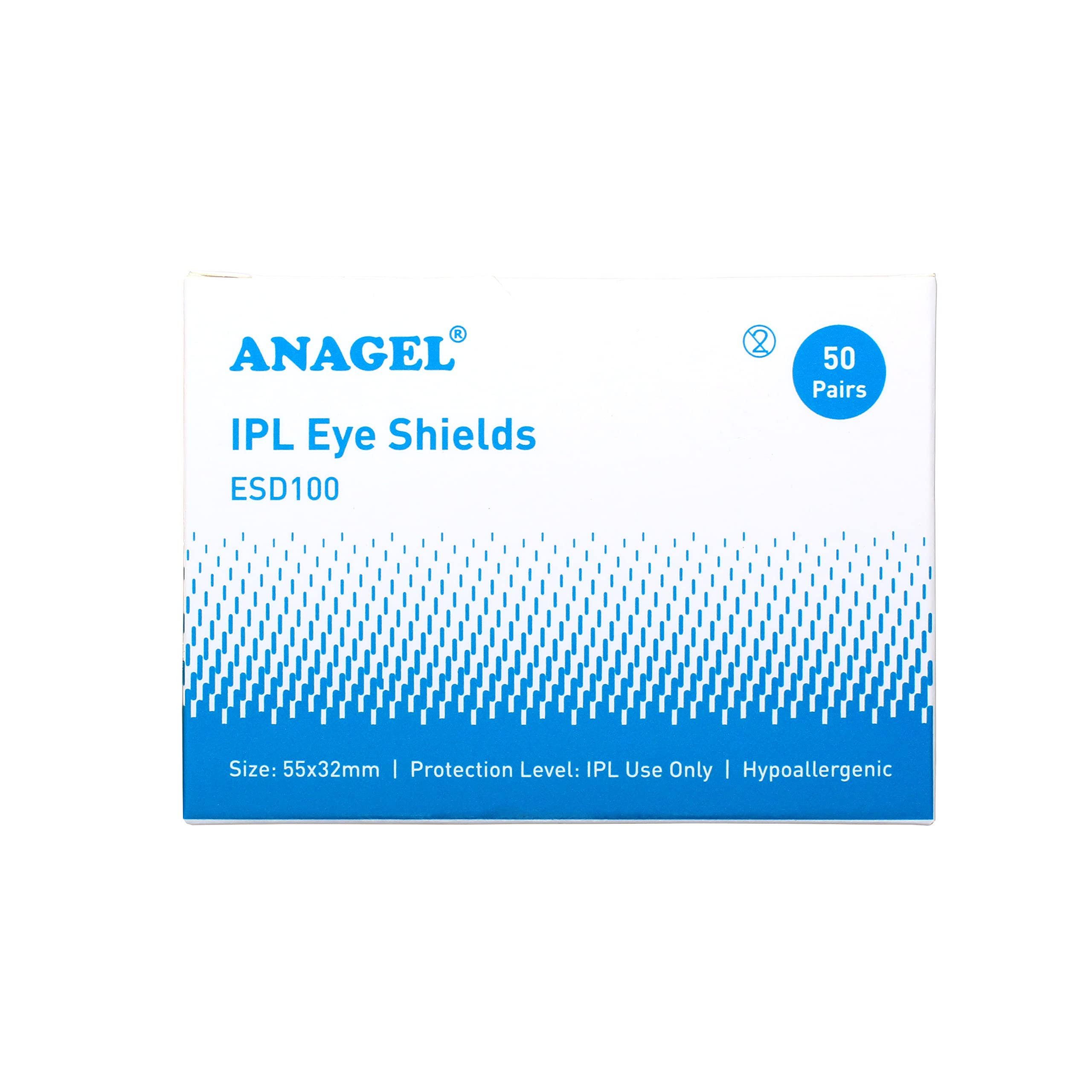 ANAGEL IPL Disposable Eye Shields (Box of 50 Pairs)