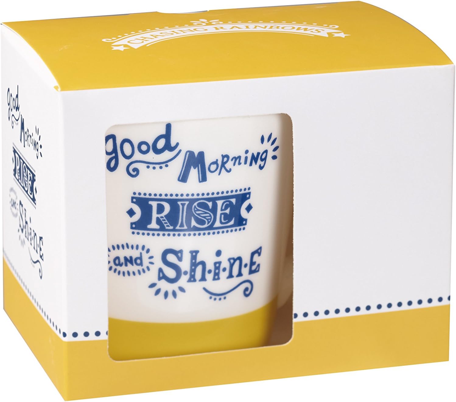 Chasing Rainbows Good Morning Rise And Shine Mug Gift Boxed