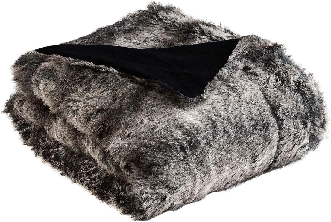 I Fil Home Faux fur blanket Bering - Ultra soft to the touch - Ultra warm (180 x 220 cm)