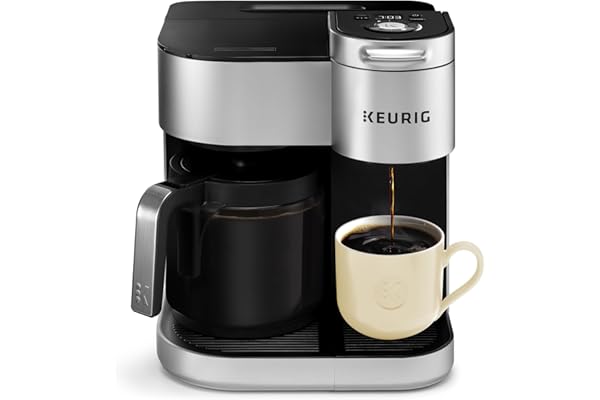 Keurig® K-Duo Special Edition Single Serve K-Cup Pod & Carafe Coffee Maker, Silver