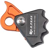 S.E.PEAK Detachable Climbing Ascender 15kN Rope Grab Ascender, Flip Line Adjuster, Fall Protection Belay Device for Rock Climbing,Tree Arborist/Fit for 11~13 MM Rope