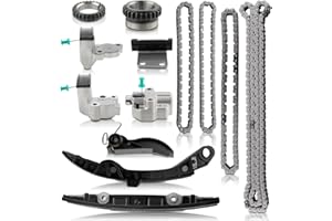 AUTOKAY Timing Chain Kit Fits for Nissan Pathfinder Infiniti QX60 3.5L V6 VQ35DD 2017-2024, Timing Chain Kit Replace 130286KA