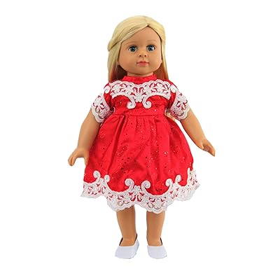 Pretty Red Dress with White Embroidery-Fits 18 Nigeria | Ubuy Pretty Red Dress with White Embroidery-Fits 18 Nigeria | Ubuy