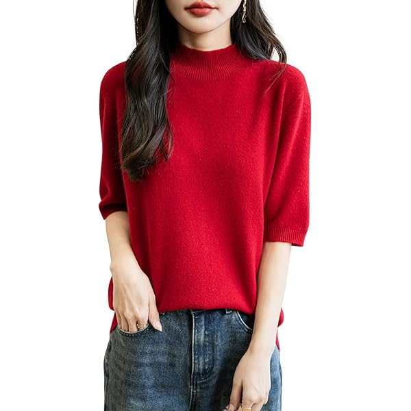 Merino Sweater Women Women's 100% Merino Wool Sweater Turtleneck