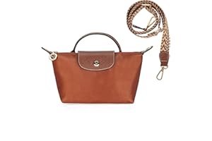 DOMAT Crossbody Bag for Women, Chic Lightweight Purse with Leather Top-handle, Compact Clutch Bag, Shoulder Handbag