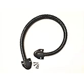 Armored Door Loop | Access Control Power Transfer | Door Cable Protector | Door Wire Conduit | 18" | 3/8" Diameter | TUFF STRIKE | Oil Rubbed Bronze
