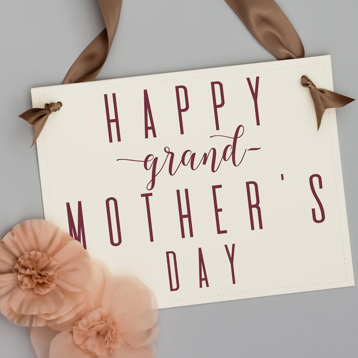 Amazon Com Happy Mother S Day Sign Banner For Grandmother
