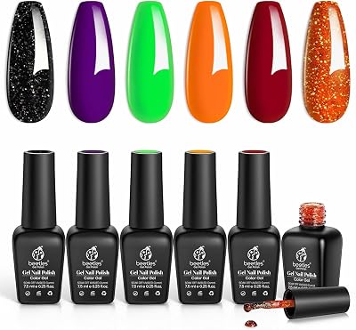 Beetles Gel Polish Hocus Pocus Collection Autumn Winter Nail Set 10 Colors