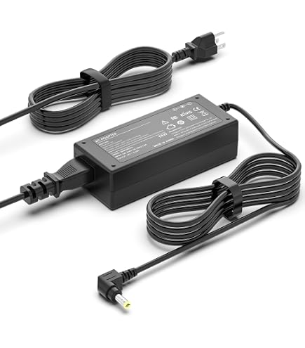 SupplySource 19V AC/DC Adapter Replacement For HP 22es 21.5-inch Display Monitor T3M70AA HP 24ES HSTND-9161-N 23.8-inch Display T3M78AA T3M78AA#ABB 19VDC Power Supply Cord Battery Charger Mains PSU