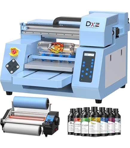 Amazon.com: DXZ A3 UV Printer Bundle with Laminator, Dual XP600