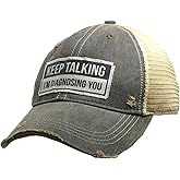 VINTAGE LIFE Keep Talking I'm Diagnosing You Cap, Black