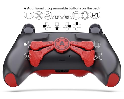 AimControllers PRO Controller compatible with PS5 Console PC