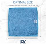 DualVertex 30 Microfibre Face Cloths 15x15cm Reusable Makeup Remover Wipes view 3