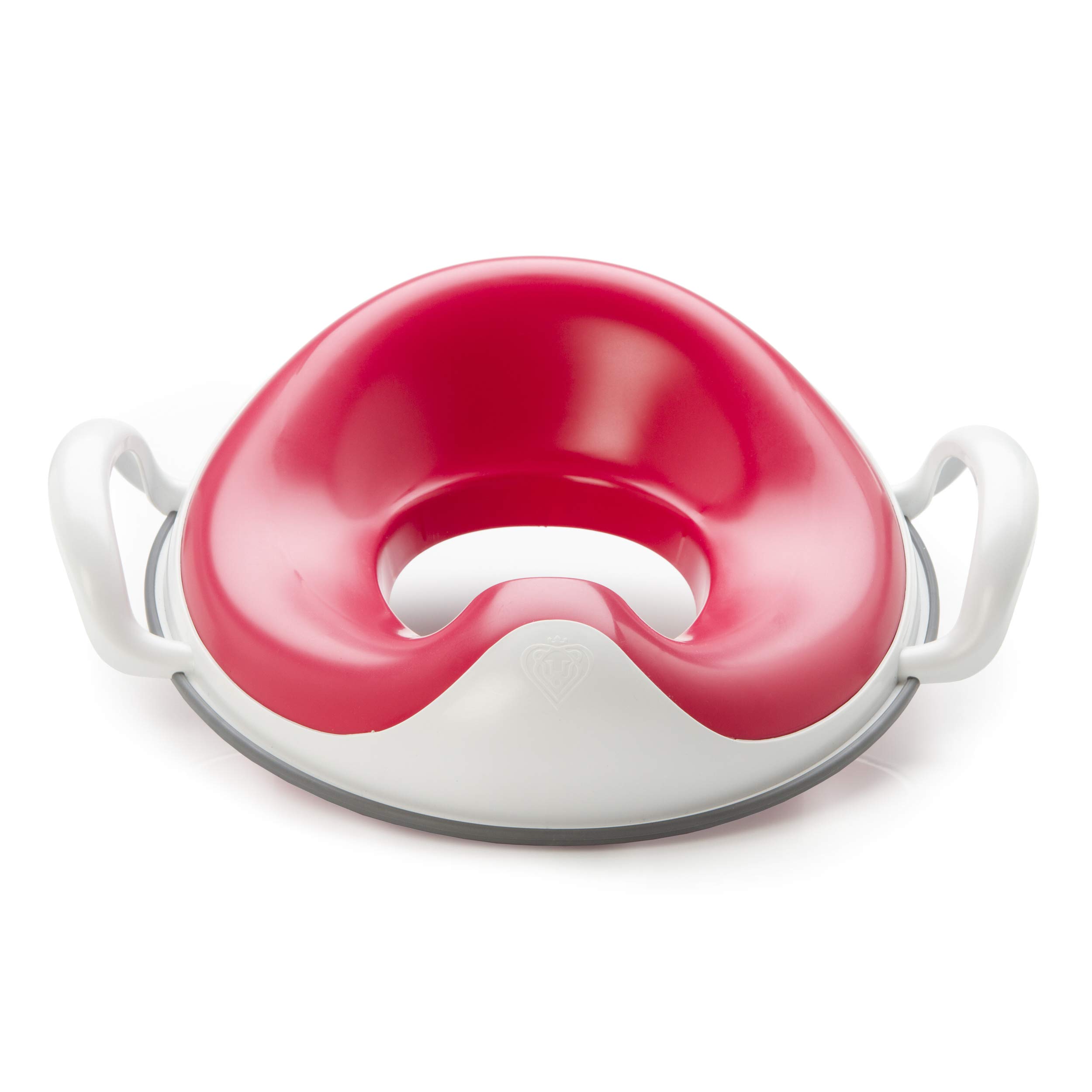 Prince Lionheart Weepod® Toilet Trainer | Anti-Microbial | Toilet Training | Splash Guard | Support Handles | Storage Loop |Wipe Clean | Strong & Stable – Flashbulb Fuchsia Pink