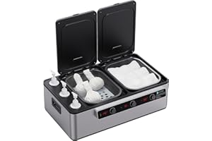Master Massage Professional Electric 2 in 1 Massage Stone Heater/Steam Cooking Heater & 3 Bottle Massage Oil & Lotion &Gel Wa