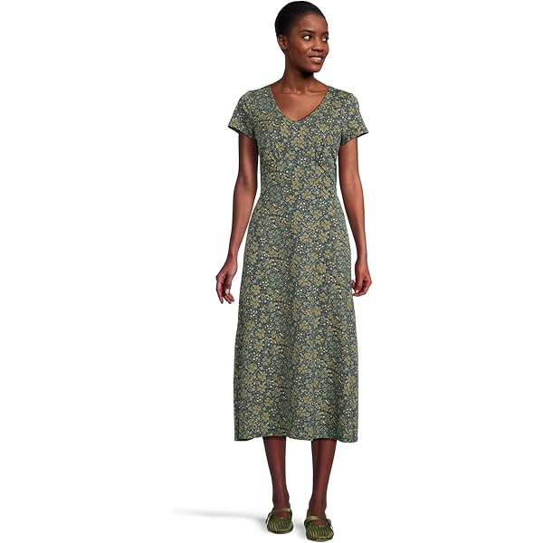 Toad&Co Women's Rosemarie Sleeveless Dress, Barley Daisy Print