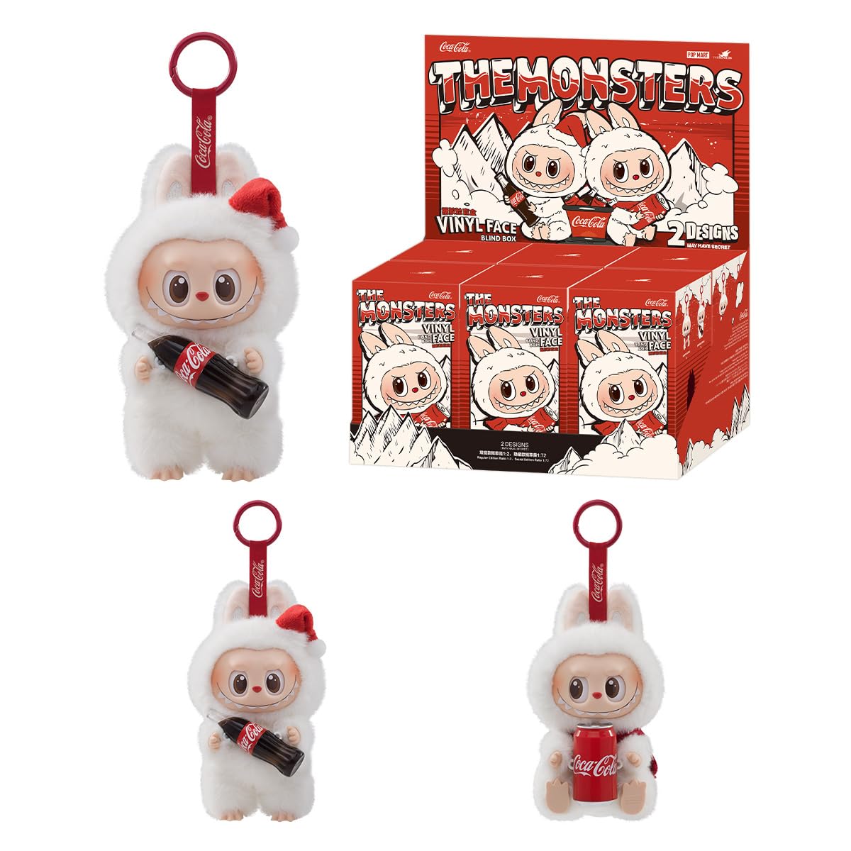 POP MART THE MONSTERS COCA-COLA SERIES-Vinyl Face Whole Set Collectible Art Toy Cute Figure Creative Gift for Christmas Birthday Party Holiday — image 1