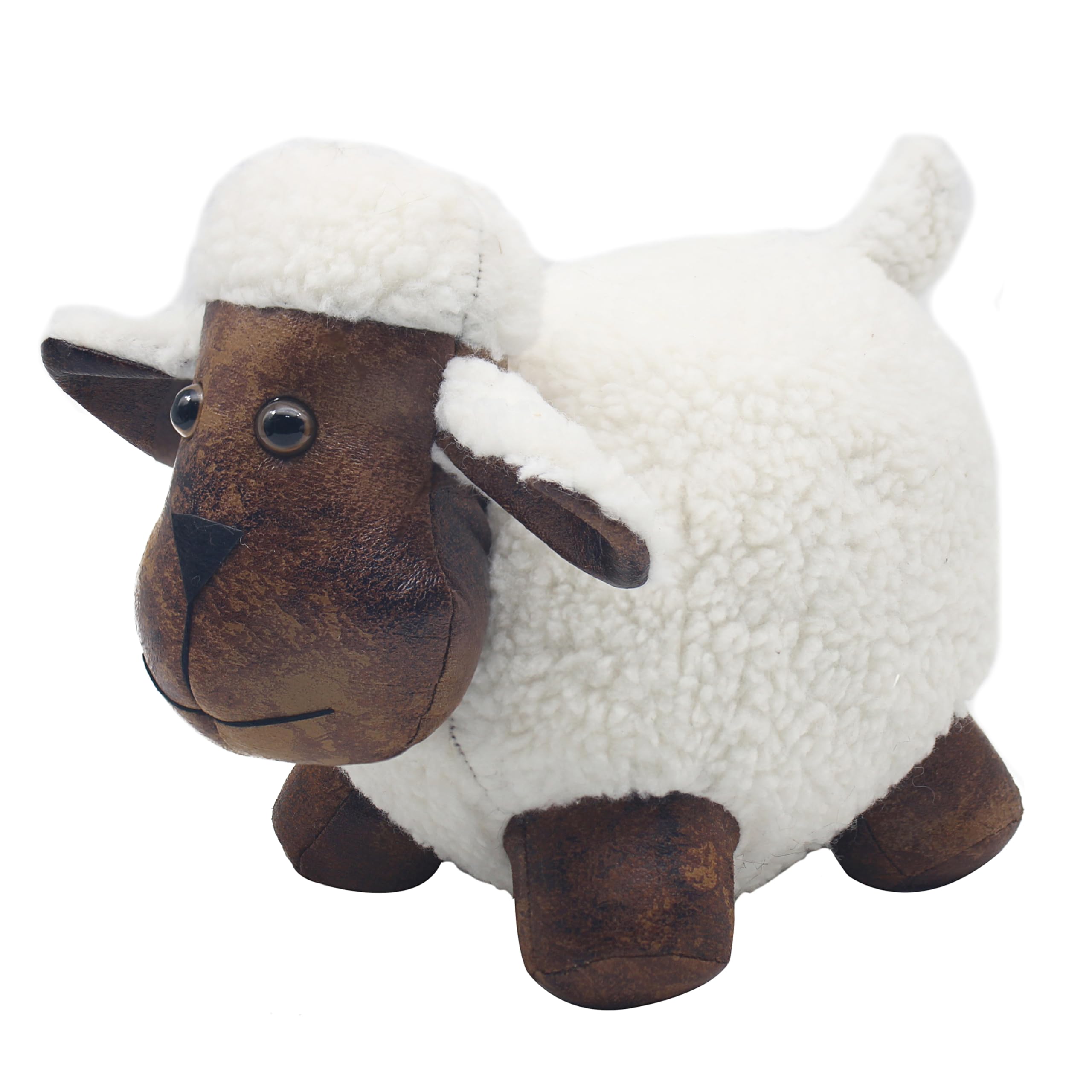 Lesser & Pavey Sheep Doorstop Brown for Home & Office | Stylish Door Wedges & Door Stoppers for Floor | Door Stops for Indoors & Outdoors | Reliable Door Wedges for Bedroom