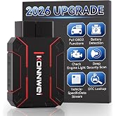 KONNWEI MAXOBD Bluetooth OBD2 Scanner with ABS SRS System Scanner for Car | Car Diagnostic Scanner with Full System Scan Engine Code Reader,Voltage Test,Data Stream for iOS &amp; Android