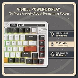 KZZI K75 PRO RGB 75% Wireless Gasket Mechanical