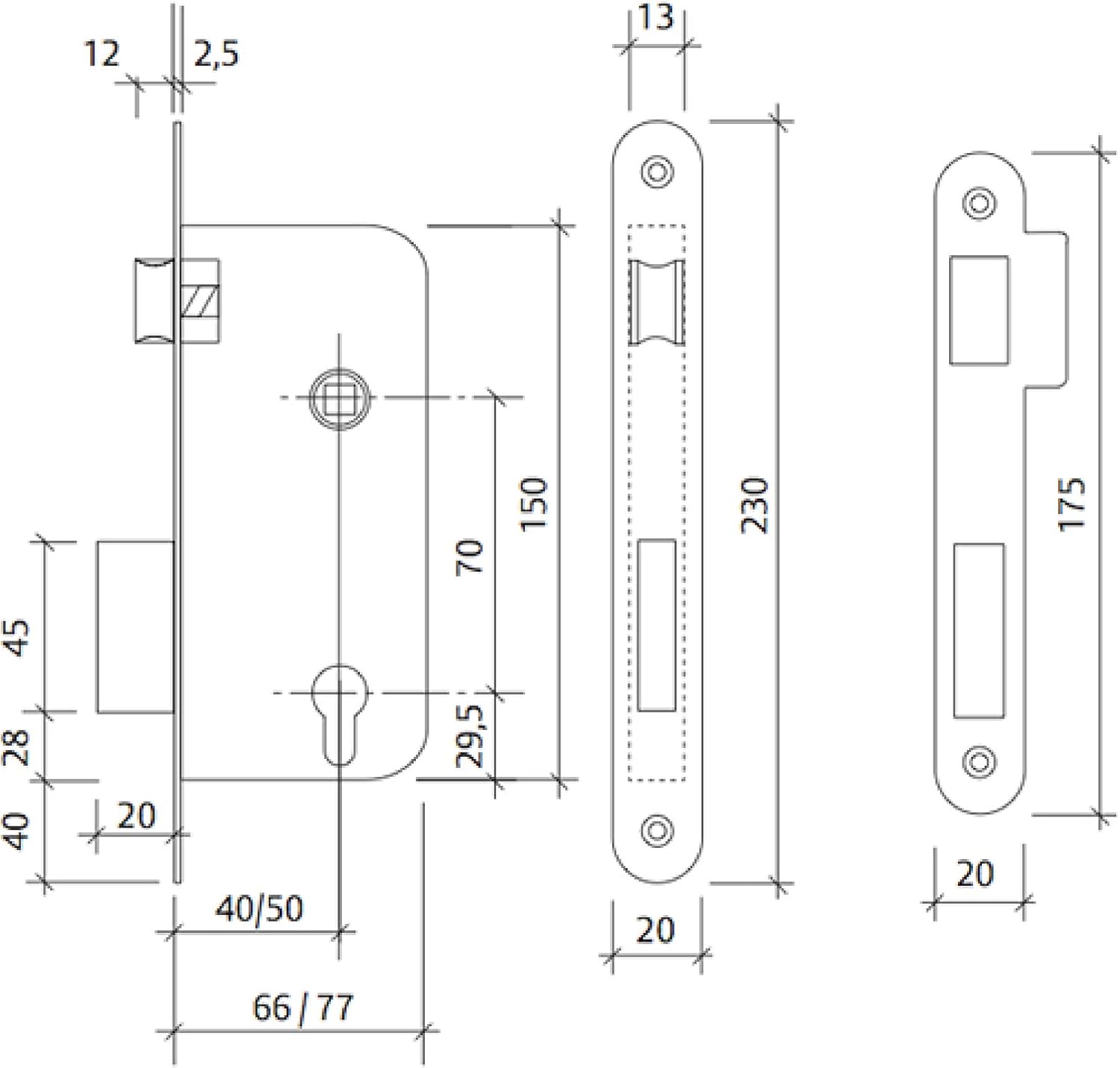 Схема врезных замков. Tesa ASSA Abloy замки. Замок Abloy lc100 чертеж. Сантехнический замок tesa. Замок врезной tesa m8961.