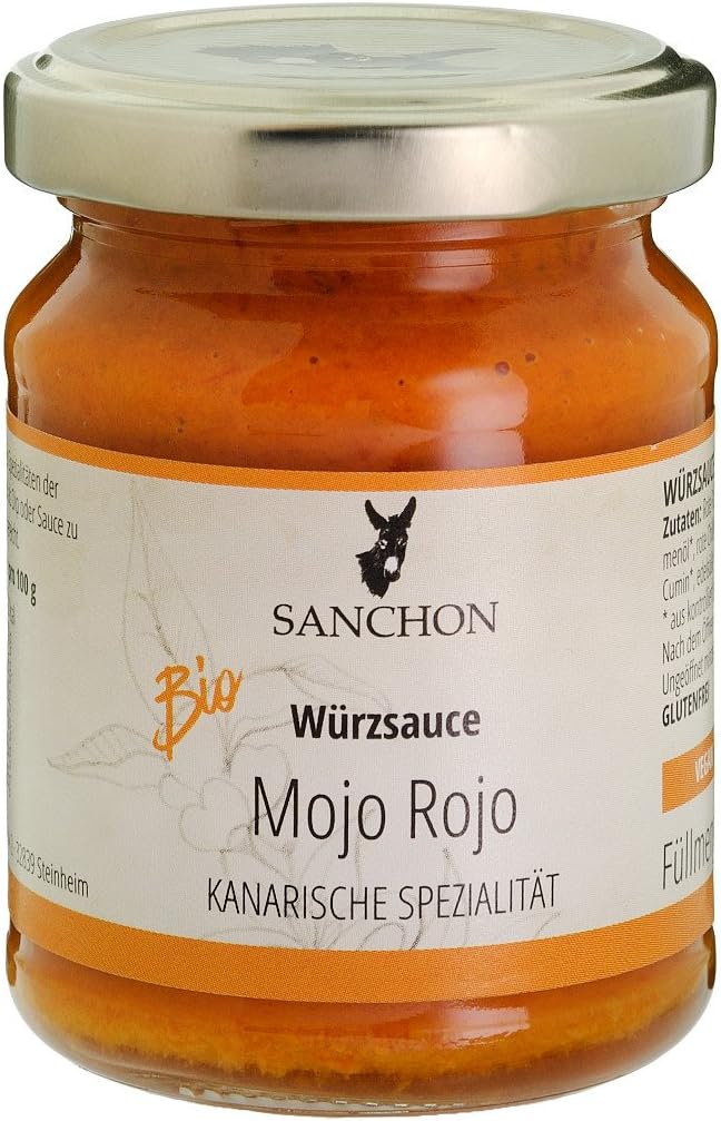 Sanchon Mojo Rojo Organic Vegan Spread 125g/4.4oz