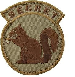 Mil-Spec Monkey Secret Squirrel Patch