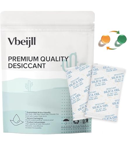 Amazon.com: Silica Gel Desiccants 2-1/4 x 1 1/2 Inches - 25 Silica Gel  Packets of 10 Grams Each by Dry-Packs : Industrial & Scientific