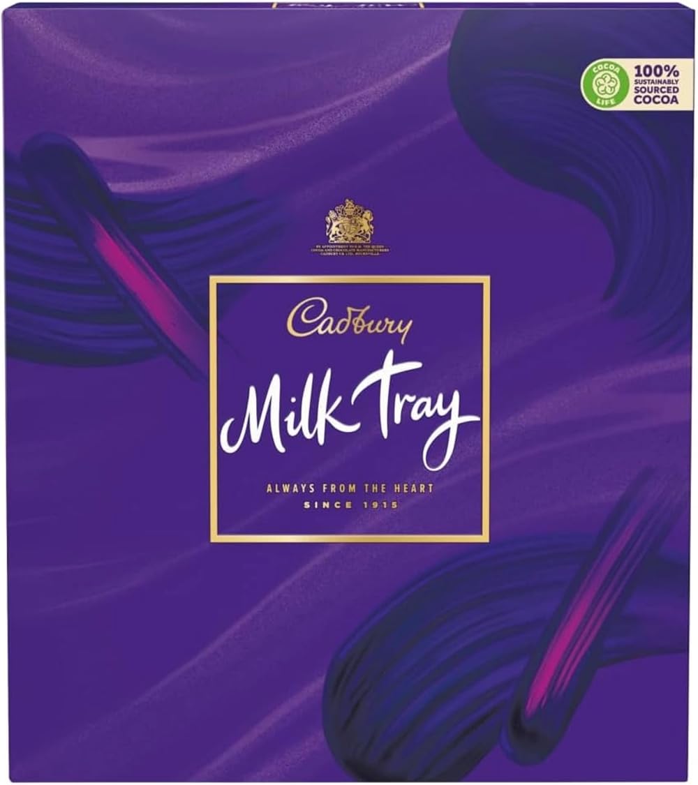 Cadbury Milk Tray Chocolate Box Assorted Chocolates Gift Set 360 g