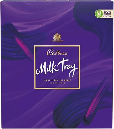 Cadbury Milk Tray Chocolate Box Assorted Chocolates Gift Set 360 g