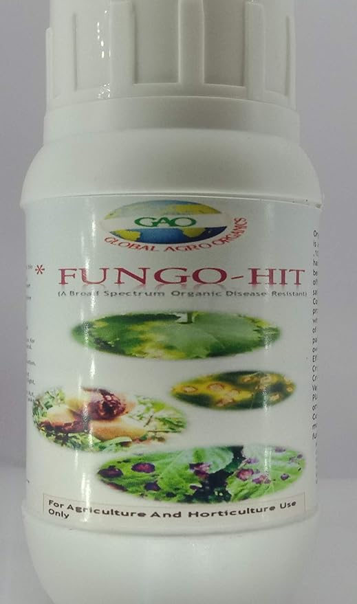 Organic Fungicide for All Types of Plants. Control All Types of fungal, Viral and Bacterial Diseases of Plants. All in one Fungicide. 100% Organic and Water Soluble. (250 ML)