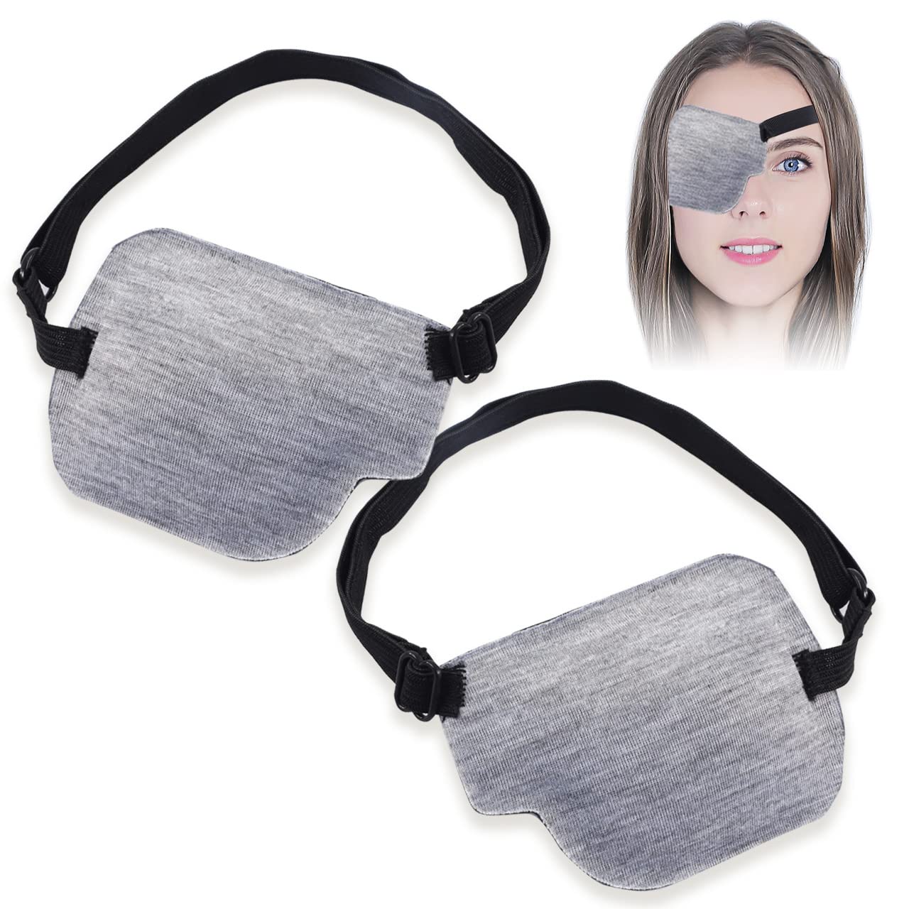 Rimikuru 片目眼帯 グレーの商品画像