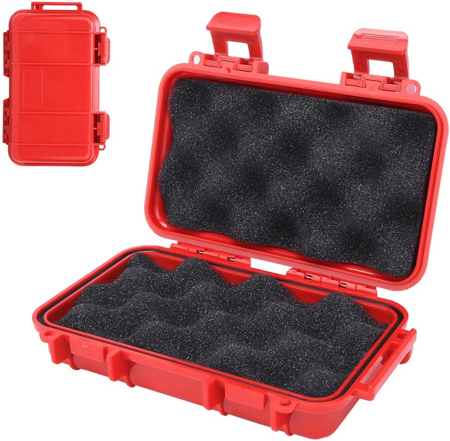 Alomejor Outdoor Box EDC WaterProof ShockProof Airtight Survival Case