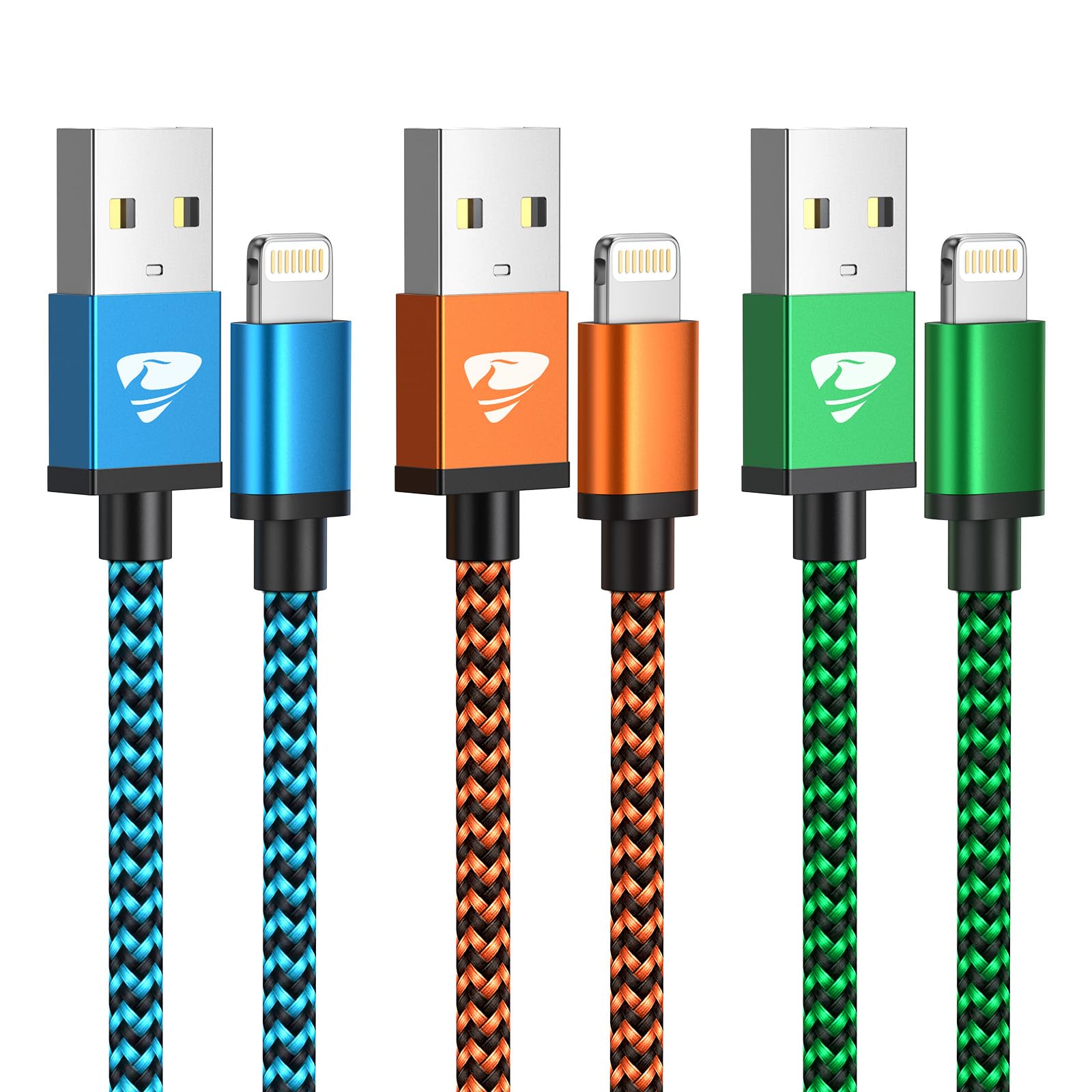 Aioneus ライトニングケーブル 2m 3本セットの商品画像