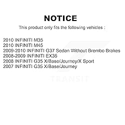 Transit Auto Front Semi-Metallic Rear Ceramic Disc