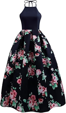 Vestidos de noche con flores Clearance