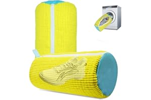 CEIJE Shoe Washing Machine Bag - Laundry Shoe Bag, 360° Deep Clean Technology, Durable Invisible Zipper for Washer & Dryer, F