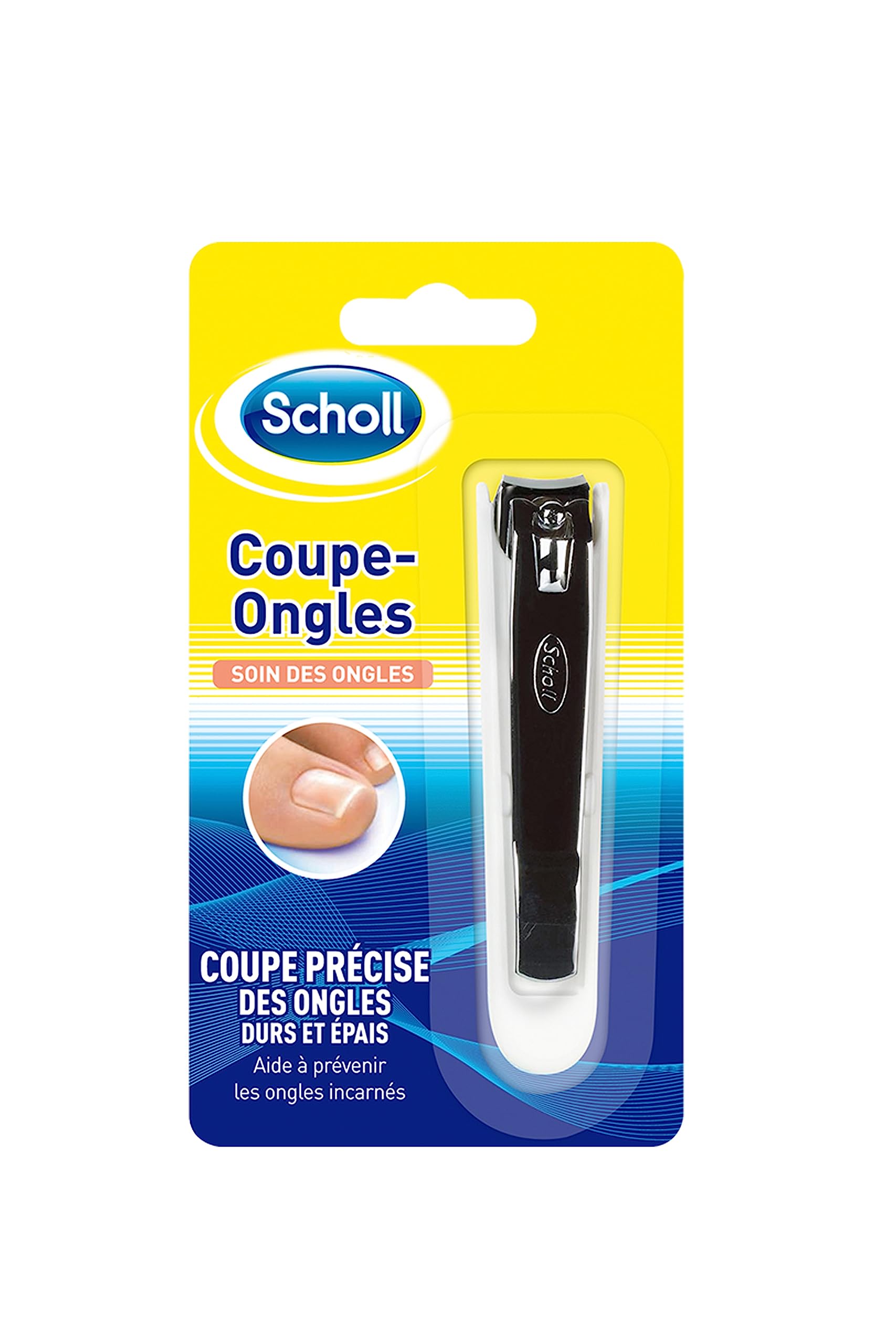 Scholl Nail Clipper for Hard and Thick Toenails