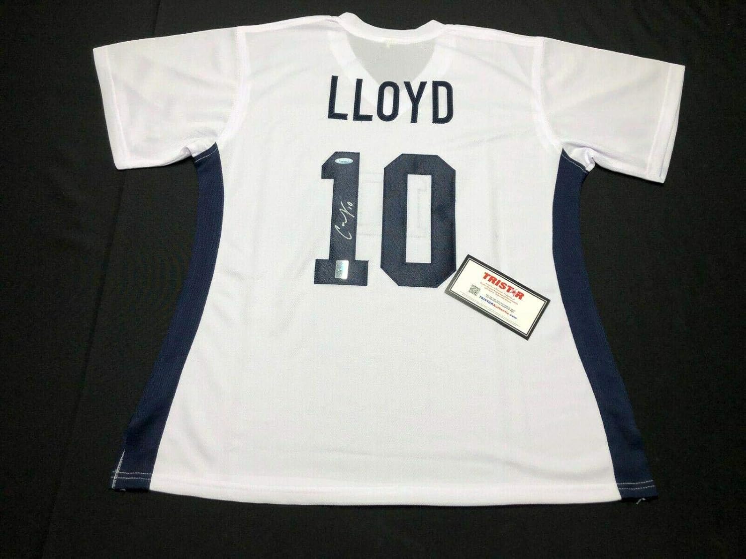 Carli Lloyd Signed Soccer Jersey *Team USA Tri-Star 7853489 - Autographed Soccer Jerseys at 