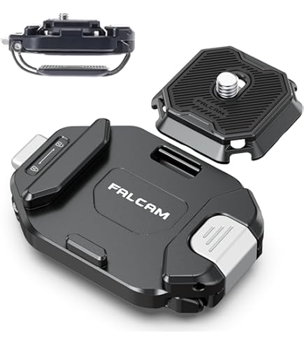 Amazon.com : FALCAM F38 Backpack Camera Clip V2 with Plate, Arca