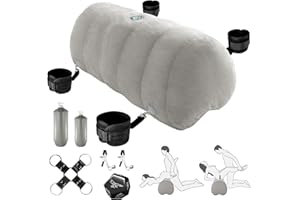 Sex Pillow Couples Sex Toys, Heart Shaped Sex Furniture for Bedroom Inflatable Sex Wedge, Upsize Dildo Sex Toy Mount with Sex