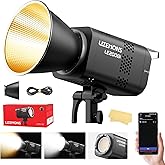 Godox Litemons LE200Bi 220W Bi Color COB LED Video Light Bowens Mount | 57700 Lux@1m CRI/TLCI 98+ Professional Continuous Photography Lighting APP DMX Control Ultra Quiet Luz Continua Godox