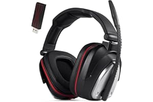 HUHD Wireless Gaming Headset for Xbox Series X|S,Xbox One,PS5,Nintendo Switch & PC with Wireless Adapter, Gaming Headphones w