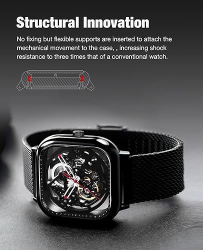 Full Hollow Xiaomi Ciga Design Automatic Mechanical Watch CIGA