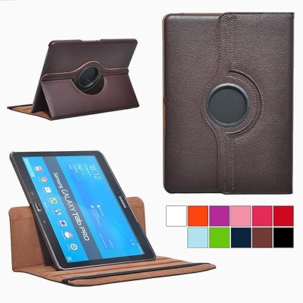 COOVY® Cover für Samsung Galaxy TAB PRO 10.1 SM-T520 SM-T525 ROTATION 360° SMART HÜLLE TASCHE ETUI CASE SCHUTZ STÄNDER | Farb
