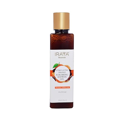 Iraya Shower Gel - Stimulating, Orange, 250 ml