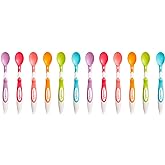 Munchkin Soft Tip Baby Spoons, BPA Free Infant Feeding Spoons, 12 Pack