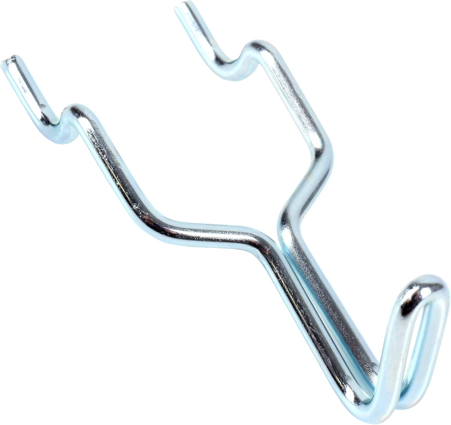 20x Adjustable Double Pegboard Hooks fits European 19mm & 25mm (3/4" or